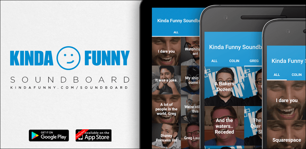 Kinda Funny Soundboard